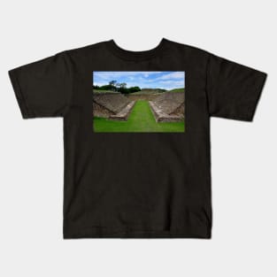 Site archéologique de Monte Alban, Oaxaca Mexique Kids T-Shirt